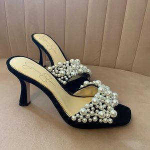Jessica Simpson Pearl Heels